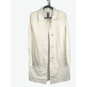GAP womens  spring summer coat cotton  large classy 40ch 37 L